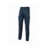 Upower Guapo Pantalones de Trabajo de Algodon Elastico - Talla M - Bolsillos Multifuncionales, Cierre Resistente, Proteccion Lumbar, Rodillas Preformadas, Triple Costura, DPI1 - Color Azul Oscuro Westlake