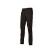 Upower Bravo Top Winter Pantalones de Trabajo Invernales - Talla 3XL - Algodon Elastizado, Triple Costura, Multibolsillos, Cintura Elastizada, Slim-Fit, Proteccion DPI1 - Color Negro Carbon