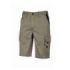 Upower Bonito Pantalones Cortos de Trabajo de Algodon Elastizado - Talla 4XL - Frescos y Comodos, Bolsillos Multifuncionales, Cinturilla Elastica, Triple Costura, Proteccion DPI1 - Color Arena