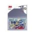 3M Pack de 10 Lazos con Pinza para Colgar - Clip Multiusos - Colores Surtidos