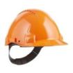 3M Casco de Proteccion - con Ventilacion - Sensor Uvicator - Pin de Ajuste - Color Naranja