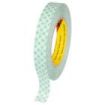 3M Cinta Adhesiva de Doble Cara 25mmx50m - Cinta de 260µm - Soporte de PVC de 38µm - Con Adhesivo 375 - Color Blanco