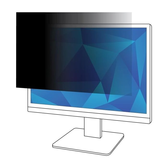 3M Filtro de Privacidad para Pantalla de 32" - Vision Lateral Oscurecida desde 60º - Ayuda a Reducir la Luz Azul