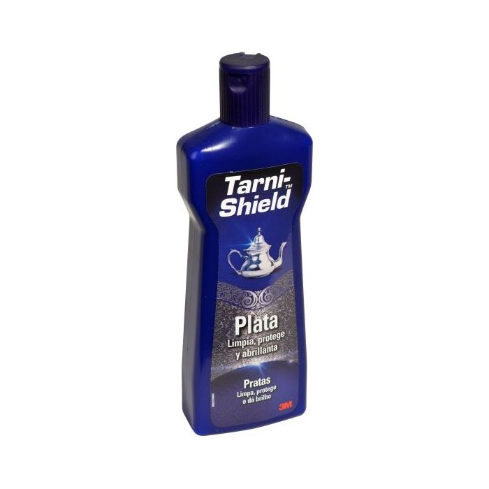 3M Tarni-Shield Liquido para Limpieza y Proteccion de Plata - 250ml - Base de Agua - Evita la Oxidacion