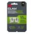 3M Claw Pack de 4 Ganchos de Metal para Paredes de Yeso - Soporta hasta 11kg - Color Gris/Titanio