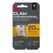 3M Claw Pack de 2 Ganchos de Metal para Paredes de Yeso - Soporta hasta 20 kg - Color Gris/Titanio