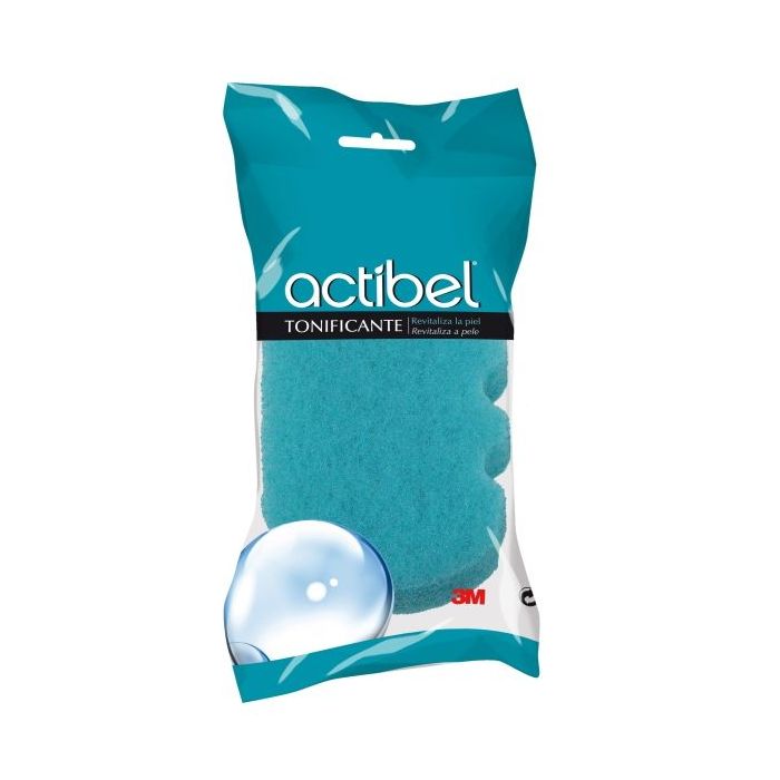 Actibel Tonificante Esponja Corporal - Ergonomica - Color Azul