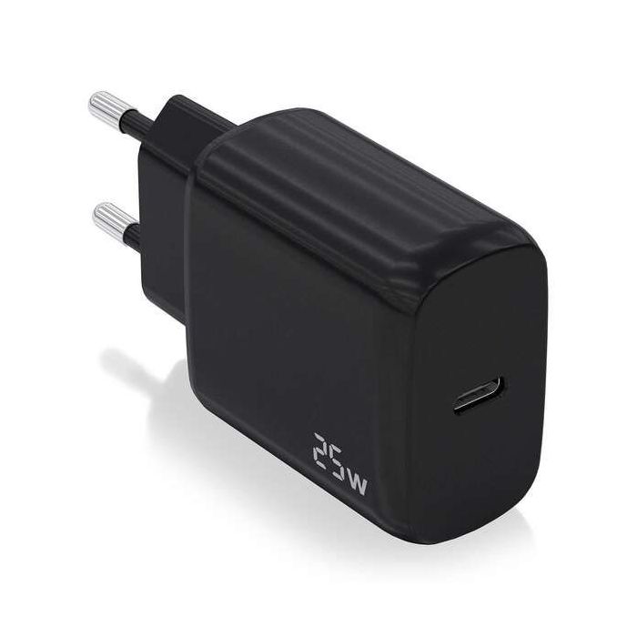 Aisens Cargador USB-C PD3.0 1 Puerto 1xUSB-C 25W - Color Negro
