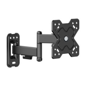 Aisens WT32TSR-381 ECO Soporte de Pared con Brazo para TV de 13"-42" - Giratorio, Inclinable y Nivelable - 3 Pivotes - Peso Maximo 20kg - VESA 100x100mm - Color Negro