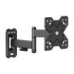 Aisens WT32TSR-381 ECO Soporte de Pared con Brazo para TV de 13"-42" - Giratorio, Inclinable y Nivelable - 3 Pivotes - Peso Maximo 20kg - VESA 100x100mm - Color Negro