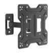 Aisens WT43TSE-411 ECO Soporte para Monitor/TV - Giratorio e Inclinable - 2 Pivotes - De 23" a 43" - Peso Máximo 30Kg - Color Negro