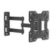 Aisens WT43TSE-413 ECO Soporte para Monitor/TV - Giratorio e Inclinable - 3 Pivotes - De 23" a 43" - Peso Máximo 30Kg - Color Negro