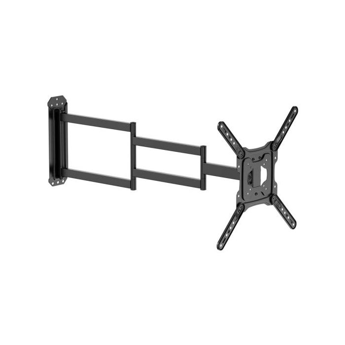 Aisens WT65TSLE-385 ECO Soporte de Pared con Brazo para TV de 23"-65" - Giratorio, Inclinable y Nivelable - Peso Maximo 35kg - VESA 400x400mm - Color Negro