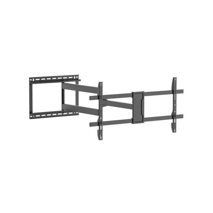 Aisens WT80TSLE-419 PRO Soporte para Monitor/TV - Giratorio, Inclinable y Nivelable - De 43" a 80" - Peso Máximo 50Kg - Color Negro
