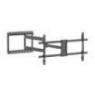 Aisens WT80TSLE-419 PRO Soporte para Monitor/TV - Giratorio, Inclinable y Nivelable - De 43" a 80" - Peso Máximo 50Kg - Color Negro