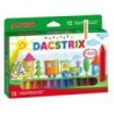 Alpino Dacstrix Pack de 12 Ceras Semiblandas de Colores - Forma Triangular - Mezclables - No Manchan - Colores Surtidos