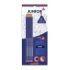 Alpino Junior Tri Blister de 6 Lapices de Grafito HB Triangulares + Sacapunta con Goma de Borrar - Espacio para el Nombre