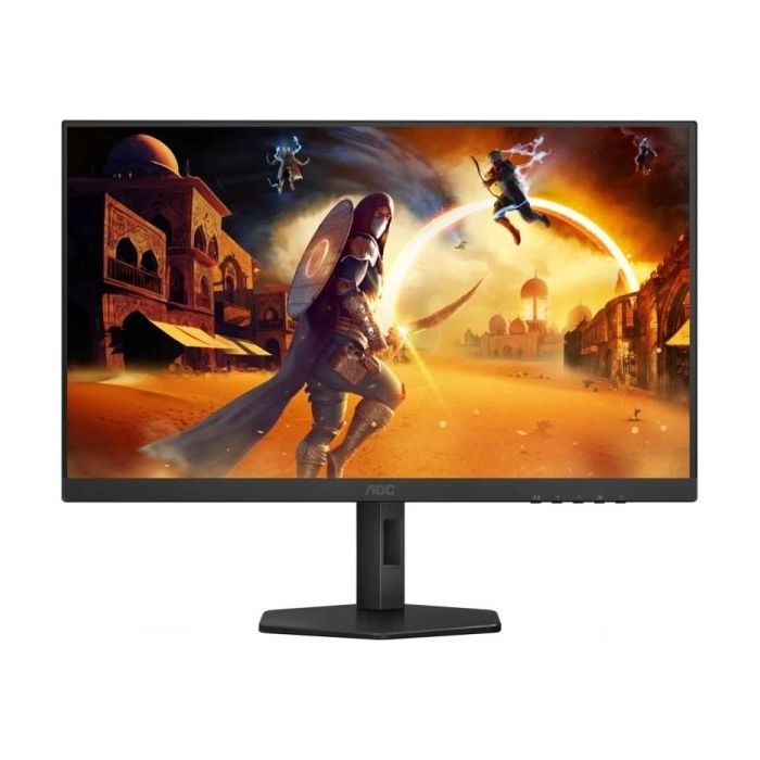 AOC Q27G4XF Monitor 27" LED FastIPS QHD 180Hz - Respuesta 1ms - Ajustable en Altura, Inclinacion y Rotacion - HDMI, DisplayPort - VESA 100x100mm - Color Negro