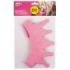 Apli Corona de Goma Eva Rosa con Purpurina - Cable Elastico Ajustable - Personalizable con Formas de Goma Eva, Fieltro, Pegatinas, Etc - Color Rosa