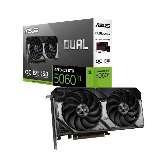 Asus GeForce DUAL-RTX5060-O8G OC Edition Tarjeta Grafica 8GB GDDR7