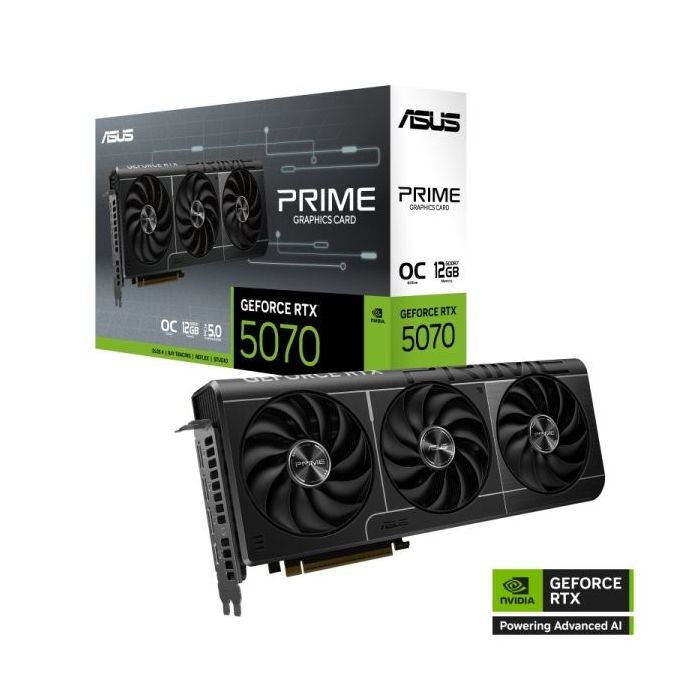 Asus GeForce PRIME-RTX5070-O12G OC Edition Tarjeta Grafica 12 GB GDDR7