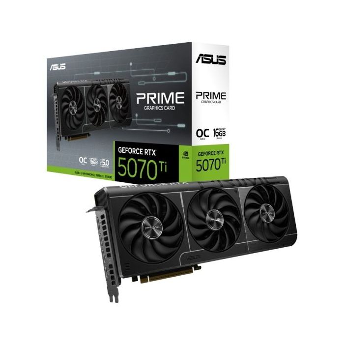 Asus GeForce RTX 5070 TI Prime OC Tarjeta Grafica 16GB GDDR7