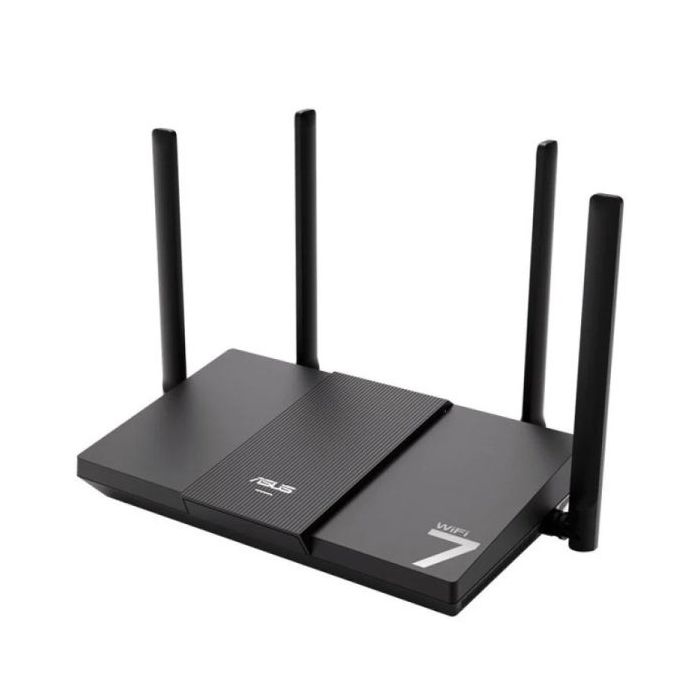 Asus RT-BE50 Router WiFi 7 Dual Band BE3600 AiMesh OFDMA - Velocidad hasta 2882Mbps en 5GHz - 4 Puertos - 4 Antenas - Color Negro
