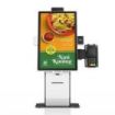 AVPos Kiosko Autoservicio Sobremesa DK22 - 22 Pulgadas Tactil - I3 10th - 8GB Memoria - SSD 256GB - Escaner 2D - Impresora Termica - WIFI - Color Blanco y Negro