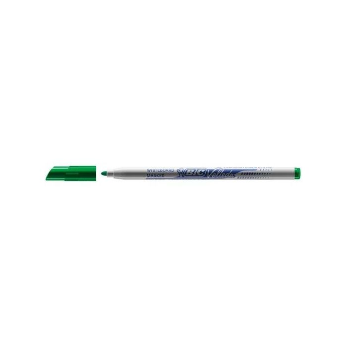 Bic Velleda 1721 Rotulador para Pizarra - Punta Fina - Trazo de 1.5mm - Borrado Optimo - Color Verde