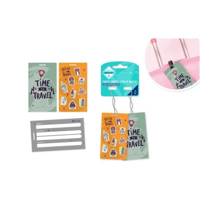 Bismark Pack con 2 Tarjetas Identificativas - 2 Diseños Diferentes