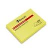 Bismark Bloc de 100 Notas Adhesivas 76x127mm - Color Amarillo Neon