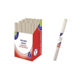 Bismark Rollo de Polipropileno 1.5x0.33m - Autoadhesivo - Cuadricula de Precision - Transparente