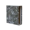Bismark Funda para Archivador A-Z Folio - Carton Forrado - Color Negro Jaspeado