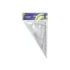 Bismark Pack de Escuadra 15cm y Cartabon 23cm - Fabricados en Plastico - Ideal para el Colegio - Transparentes