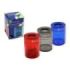 Bismark Portaclips de Plastico con Deposito Transparente - 45x45x65mm - Embocadura Imantada - Colores Surtidos Aleatorios