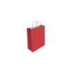 Bismark Bolsa de Papel Celulosa - Medidas 24x8x18cm - Color Rojo