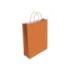 Bismark Bolsa de Papel Celulosa - Medidas 37x12x27cm - Color Naranja