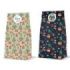Bismark Pack de 3 Sobres Papel Kraft 60grs con 3 Pegatinas para Cierre - Medidas 20x42x8cm - Ideal para Regalos - 2 Diseños Navideños Aleatorios