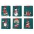 Bismark Bolsa de Papel Navidad - Impresion Foil - 6 Diseños Diferentes