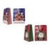 Bismark Bolsa de Papel Navidad Jumbo - Tarjeta para Personalizar - 2 Diseños Diferentes Aleatorios
