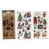 Bismark Pack con 2 Hojas de Pegatinas Navideñas