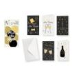 Bismark Pack con 6 Tarjetas de Felicitacion de Año Nuevo con Sobre