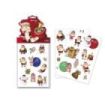 Bismark Pack con 2 Hojas de Pegatinas Papa Noel