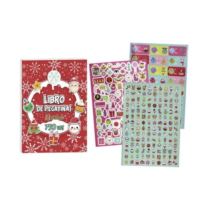 Bismark Libro con 750 Pegatinas Navideñas