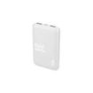 Blackbyte by Pedro Buerbaum Bateria Lipo Externa/Powerbank de 5000mAh - Powerdelivery 20W - Carga Rapida de 22.5W - Tacto Engomado - Extraplana - Color Blanco