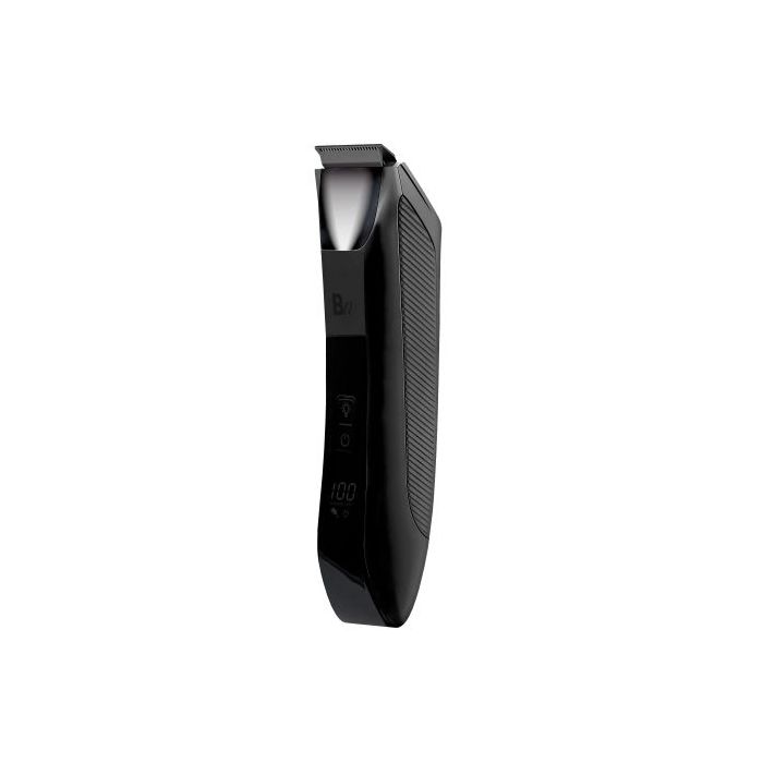 Blacknuance by Rene ZZ The Sculptor Cortapelos para Barba y Cabello con LED - Bateria de 600mAh - Display Frontal - Hoja Ceramica - IPX7 - Puerto USB-C - Incluye Accesorios - Color Negro