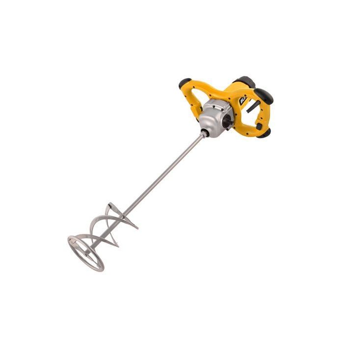 Blim Mezclador Electrico - Potencia 1800W - 2 Velocidades Regulables 180-700rpm - Incluye Agitador de Mortero - Compatible con Rosca M14 - Color Negro y Amarillo