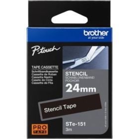 Brother STe151 Cinta de Identificacion Original - Ancho 24mm x 3 metros