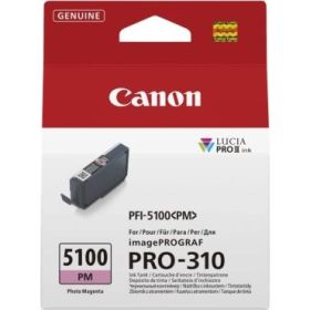 Canon PFI5100 Magenta Photo Cartucho de Tinta Original - PFI5100PM/6957C001