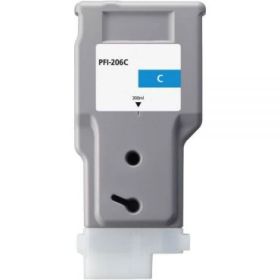 Canon PFI206 Cyan Cartucho de Tinta Pigmentada Generico - PFI206C/5304B001